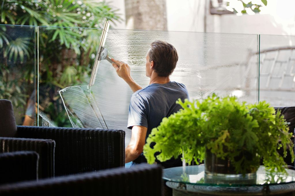 Lavage des vitres professionnel